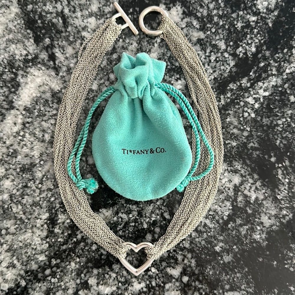 Tiffany & Co Heart Multistrand Necklace